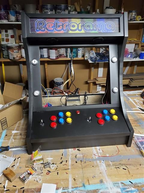 Retro Arcade Cabinet Build | Mark Making Things